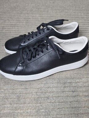 Cole Haan Grandpro Tennis Womens Black Optic White size 9B